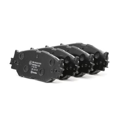 BREMBO Jeu de 4 plaquettes de frein  P 83 074