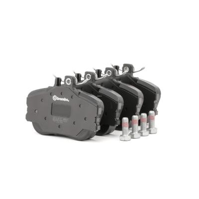 BREMBO Jeu de 4 plaquettes de frein  P 06 017
