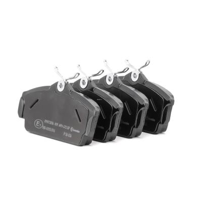 BREMBO Jeu de 4 plaquettes de frein  P 56 036