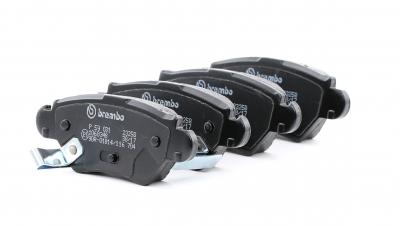 BREMBO Jeu de 4 plaquettes de frein  P 59 031