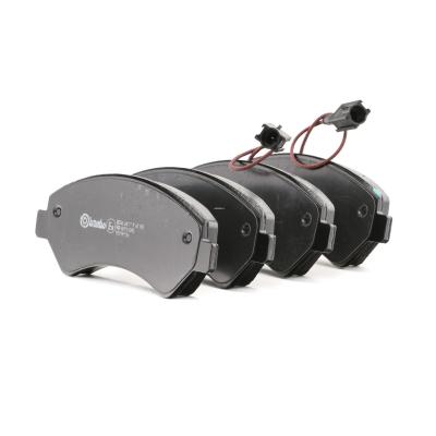 BREMBO Jeu de 4 plaquettes de frein  P 61 118