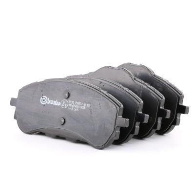 BREMBO Jeu de 4 plaquettes de frein  P 61 120