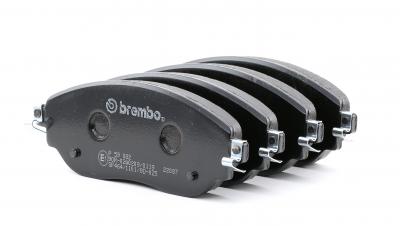 BREMBO Jeu de 4 plaquettes de frein  P 59 082