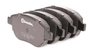 BREMBO Jeu de 4 plaquettes de frein  P 61 068
