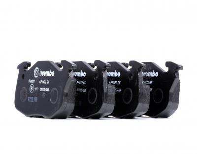 BREMBO Jeu de 4 plaquettes de frein  P 61 097