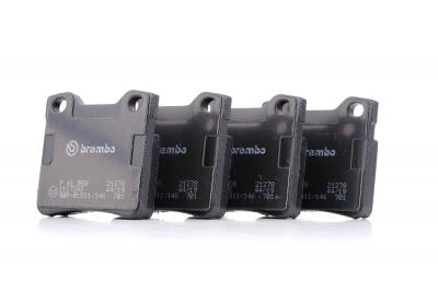 BREMBO Jeu de 4 plaquettes de frein  P 61 058