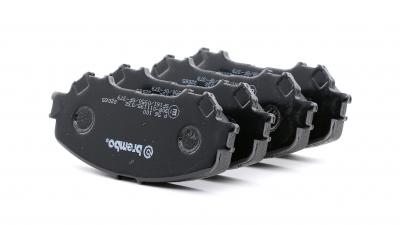 BREMBO Jeu de 4 plaquettes de frein  P 56 100