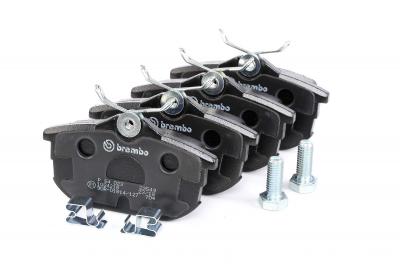 BREMBO Jeu de 4 plaquettes de frein  P 54 023