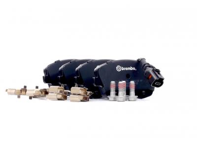 BREMBO Jeu de 4 plaquettes de frein  P 85 077