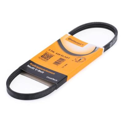 CONTITECH Courroie trap&eacute;zo&iuml;dale &agrave; nervures 3PK628 ELAST 
