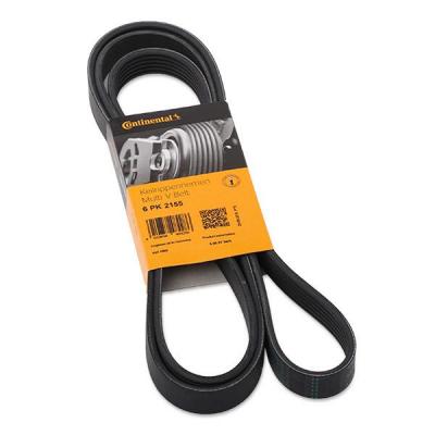 CONTITECH Courroie trap&eacute;zo&iuml;dale &agrave; nervures (d'accessoires)  6PK2155
