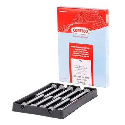CORTECO  016220B Jeu de boulons de culasse de cylindre