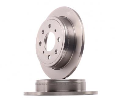 Disque de frein arriere DELPHI BG2538 (Jeu de 2)