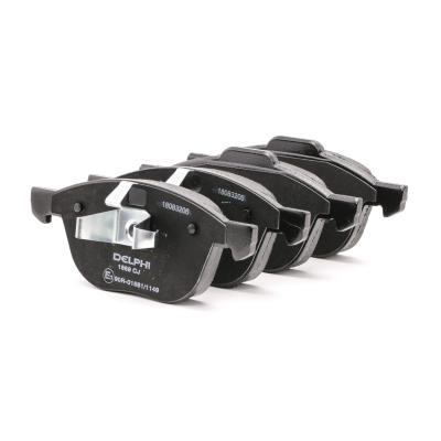 DELPHI Kit de plaquettes de frein, frein &agrave; disque  LP1869