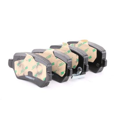 DELPHI  Jeu de plaquettes de frein arri&egrave;re LP1717 OPEL COMBO