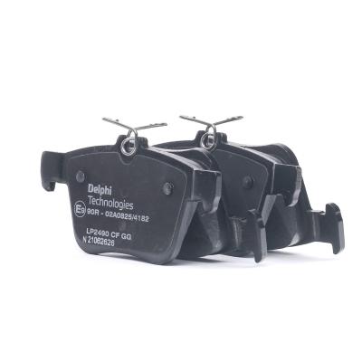 DELPHI Kit de plaquettes de frein, frein a disque  LP2490