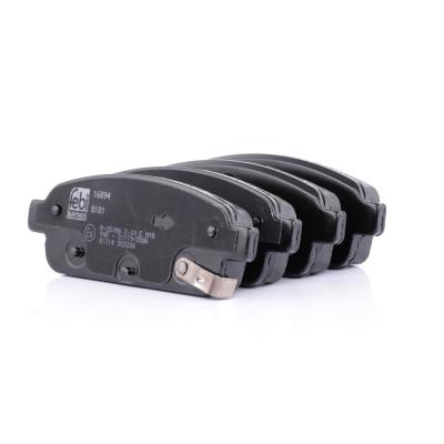 FEBI BILSTEIN  Jeu de plaquettes de frein arri&egrave;re 16894