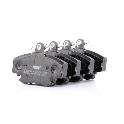 FERODO Kit de plaquettes de frein, frein &agrave; disque  FDB845