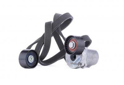 GATES K046DPK1817  Micro-V Kit de courroie trap&eacute;zo&iuml;dale &agrave; nervures