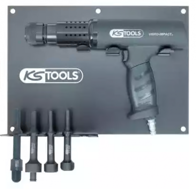KS TOOLS  Vibro-Power comprim&eacute; set marteau air ciseau. 6 pcs. 51