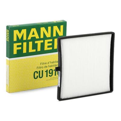 MANN FILTER Filtre, air de l'habitacle MANN-FILTER CU 1910