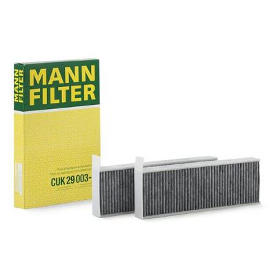 MANN FILTER Filtre D'habitacle &Agrave; Charbon Actif Mann-filter Cuk29003-2