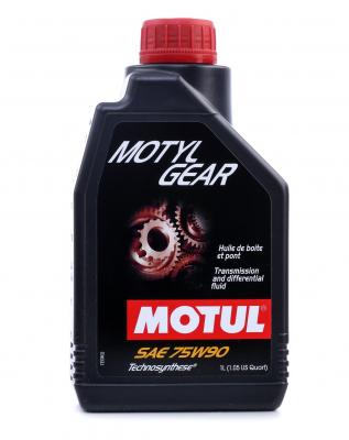 MOTUL Huile de transmission  Motyl Gear 75W90 100% synth&egrave;se 1L