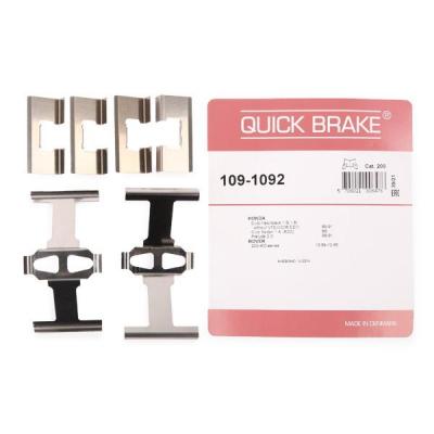 QUICK BRAKE Kit d'accessoires, plaquette de frein  109-1092