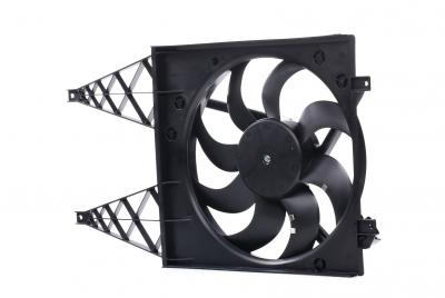 RIDEX  508R0190 Ventilateur Moteur &Oslash;: 390mm avec cadre du ventilateur de radiateur (encadrement)