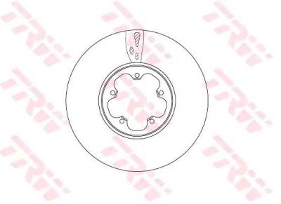 TRW  DF6752S Rotors de Disque de Frein