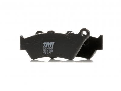 TRW  Plaquettes de frein, et m&acirc;choires moto, MCB671 Allround organique