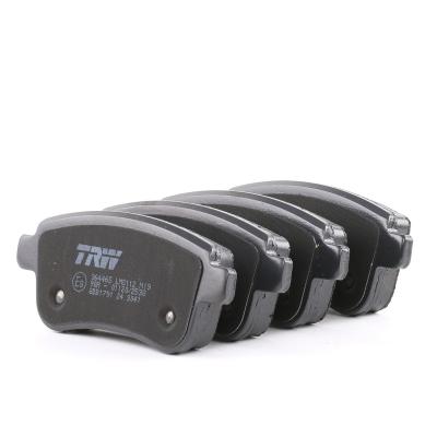 TRW Kit de plaquettes de frein, frein &agrave; disque  GDB1791