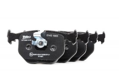 VALEO  Jeu de plaquettes de frein arri&egrave;re 301580