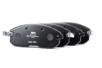 VALEO  Jeu de plaquettes de frein avant 301011