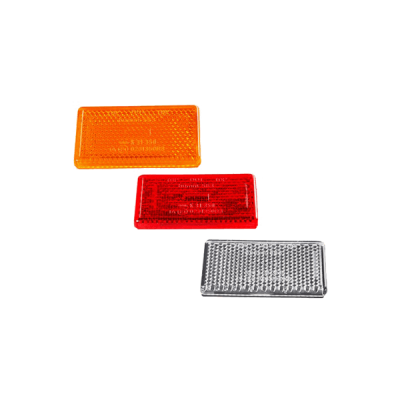 XL  PERFORM TOOLS 553917 2 Catadioptres Homologu&eacute;s Blancs