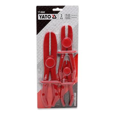 YATO  yt-0840&nbsp;&ndash;&nbsp;Jeu de colliers de tube flexible