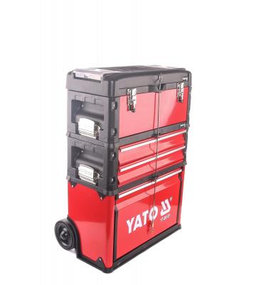 YATO  - Coffret d'outil modulaire sur roues avec 3 parties - YT-09101