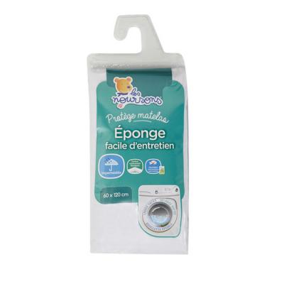 GENERIQUE Prot&egrave;ge Matelas B&eacute;b&eacute; Anti Acariens - 60x120 cm - Al&egrave;se Imperm&eacute;able - Bouclette 100% coton - Silencieux - OekoTex 