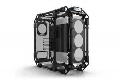ALPHACOOL Bo&icirc;tier PC  Apex Skeleton Carbon 
