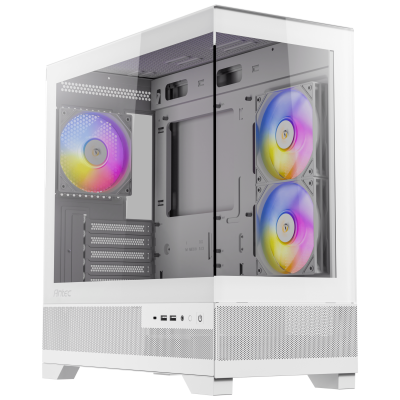 ANTEC Bo&icirc;tier PC  CX500M ARGB Blanc - mT/SansAlim/Micro-ATX 