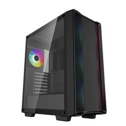 DEEPCOOL Bo&icirc;tier PC  CC560 ARGB V2 Noir - MT/Sans Alim/ATX