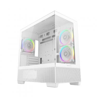 DEEPCOOL Bo&icirc;tier PC  CG380 3F Blanc - MT/Sans Alim/mATX