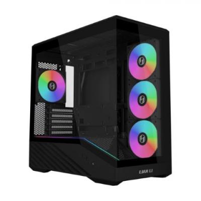 LIAN LI Bo&icirc;tier PC Lian-Li Vector V100 MINI Noir - mT/Sans Alim/mATX