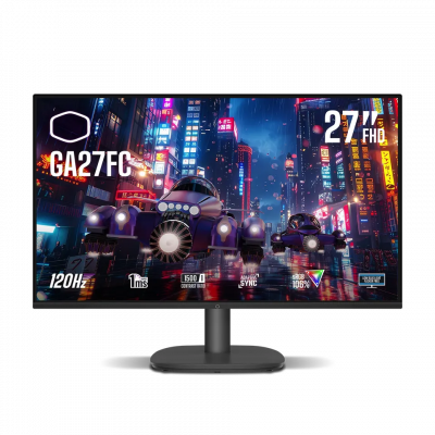 COOLER MASTER Ecran PC  GA27FC  27"" FHD/120Hz/IPS/1ms/Adaptive Sync 