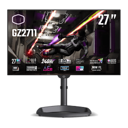 COOLER MASTER Ecran PC  GZ2711 27""QHD OLED 240Hz/0.03ms/HDR/USB-C/FS-Prem 