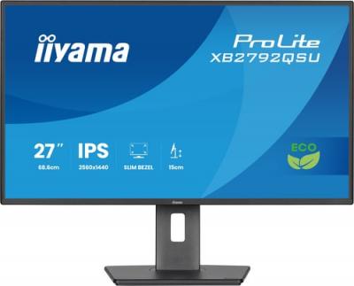 IIYAMA Ecran PC  XB2792QSU-B1 27"" QHD 120Hz/IPS/3ms/Adapt.Sync/FS