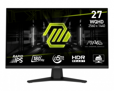 MSI  MAG 274QF 27"" LED Rapid IPS QHD 180 Hz 0,5 ms Adaptive Sync