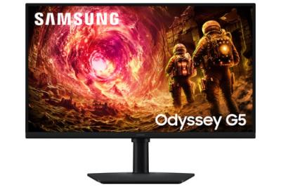 SAMSUNG Ecran PC  Odyssey G5 27"" QHD/180Hz/1ms/F-IPS/Pivot/FreeSync