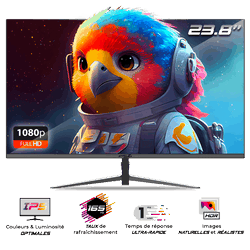  Ecran PC Spirit Of Gamer E24I165 24"" FHD/165Hz/IPS/1ms/HDR/FreeSync