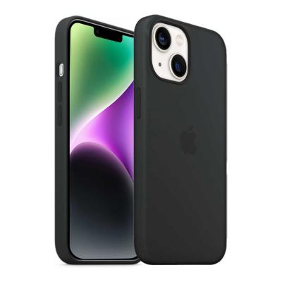AKASHI  Coque de protection en silicone noir- Apple iPhone 13 / 14